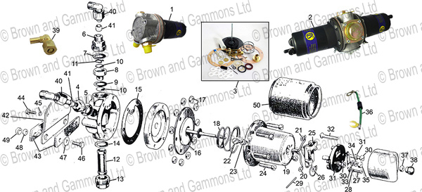 Image for Fuel pump & parts